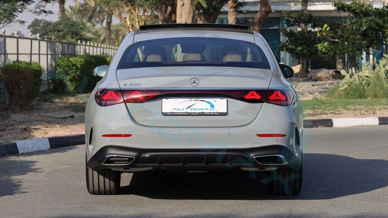 Mercedes Benz E300 AMG EQ Boost 2.0T RWD 2026 GCC With 2 Years Unlimited Mileage Warranty @Official Dealer