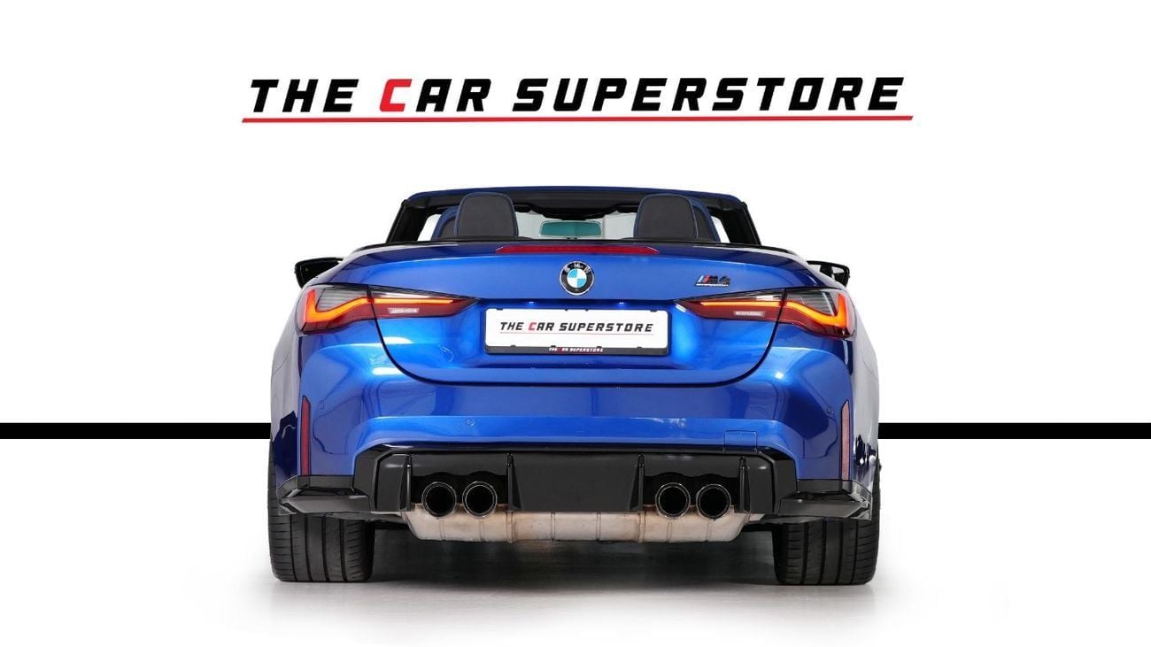 BMW M4 COMPETITION 3.0L X-Drive Convertible-Special Color-Shadow Line Exterior Look