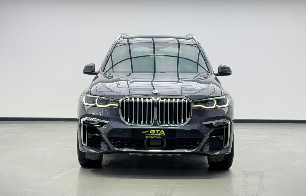 بي أم دبليو X7 50i M SPORT بي إم دبليو X7 xDrive50i M-Sport موديل 2019، مع ضمان، وسجل صيانة كامل لدى بي إم دبليو، 7 مقاعد، كامل