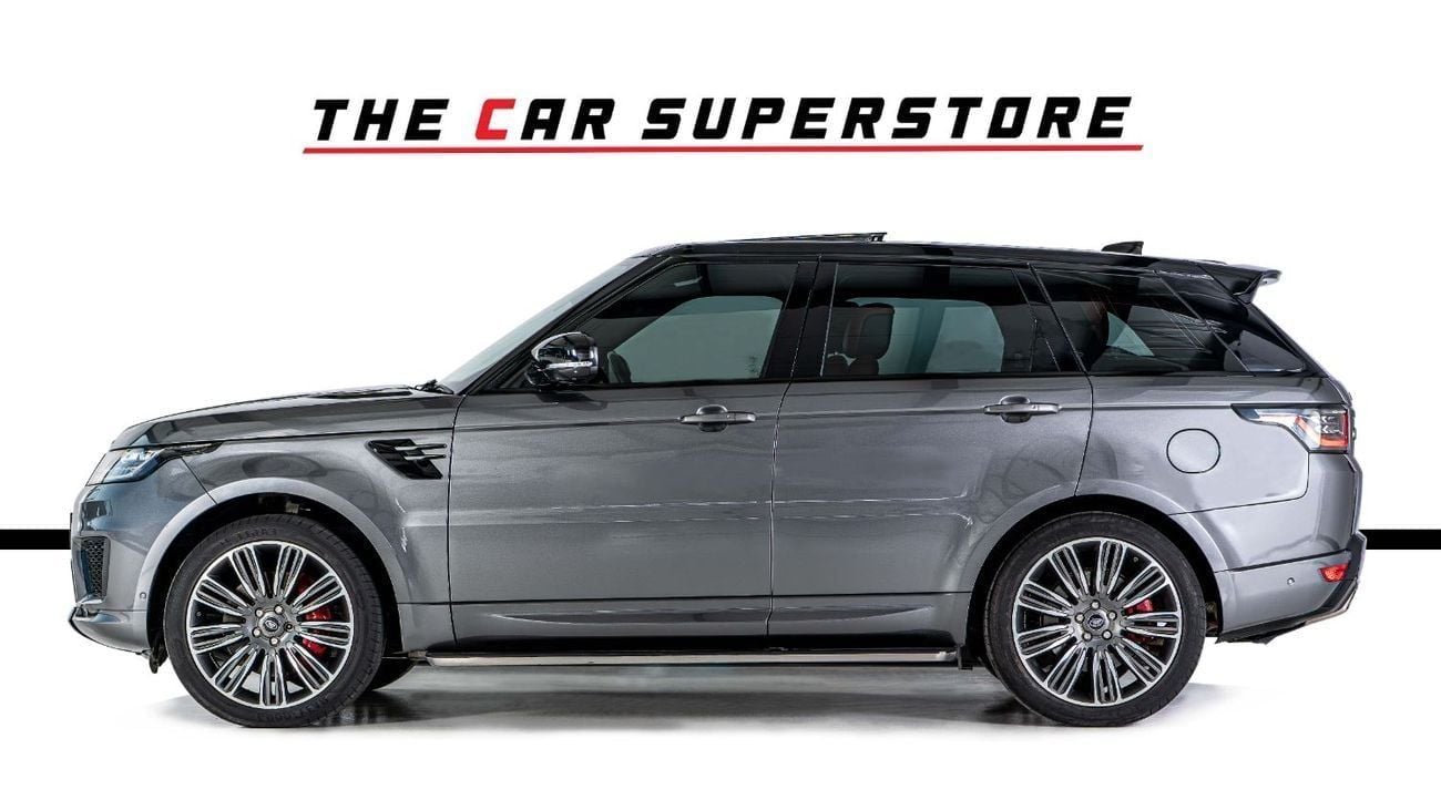 Land Rover Range Rover Sport AUTOBIOGRAPHY DYNAMIC GCC-22 Inch Rims-Black Contracting Roof-Red Interior