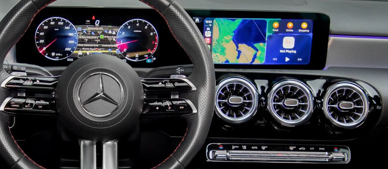 Mercedes Benz A 200 AMG 0% Down Payment Available • Mercedes Warranty + Service Package • FDSH • GCC