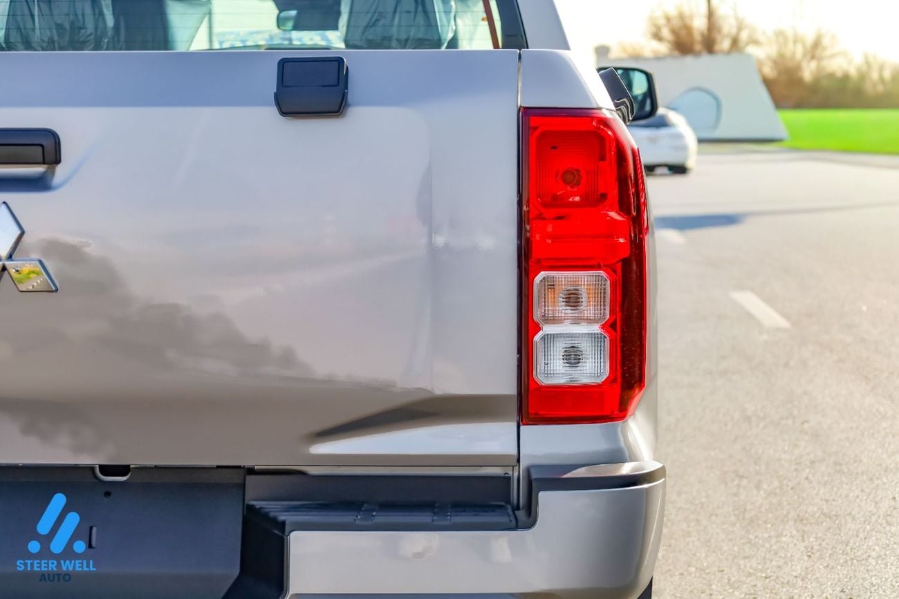 ميتسوبيشي L200 GL 2027 | محرك ديزل سعة 2.4 لتر | كابينة مزدوجة، دفع رباعي | ناقل حركة يدوي 5 سرعات، فئة متوسطة | أفضل