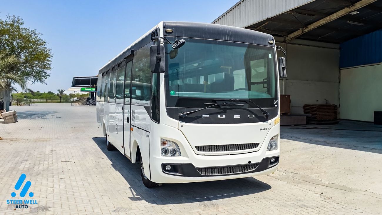 ميتسوبيشي فوسو بي إيه Bus محرك ديزل سعة 4.0 لتر | ناقل حركة يدوي بست سرعات مع نظام ABS | معيار يورو 5 | مواصفات خليجية | حافلة