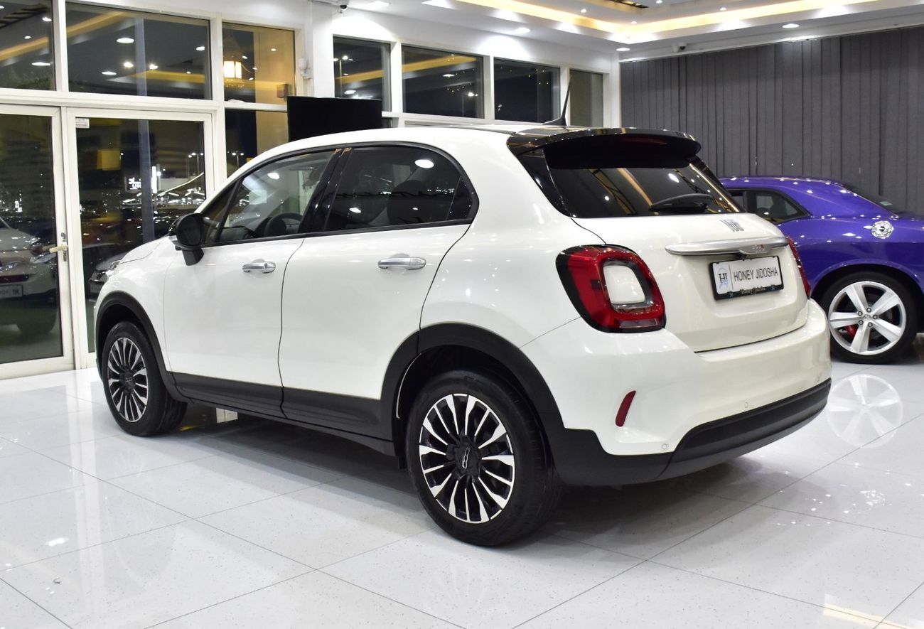 فيات 500X . EXCELLENT DEAL for our Fiat 500x ( 2023 Model ) in White Color GCC Specs