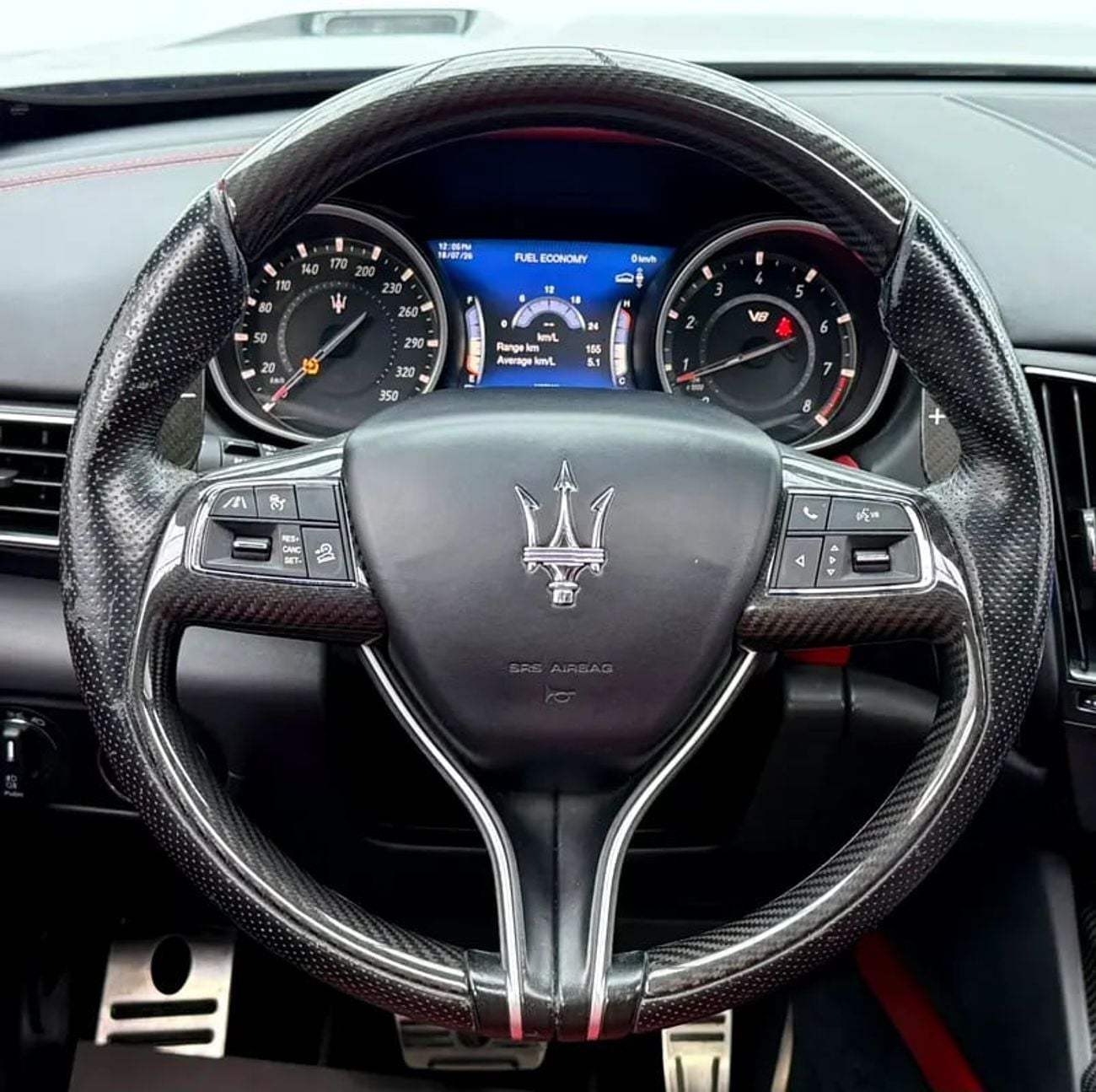 Maserati Levante Trofeo, Warranty, Carbon Fiber Interior, Excellent Condition, GCC