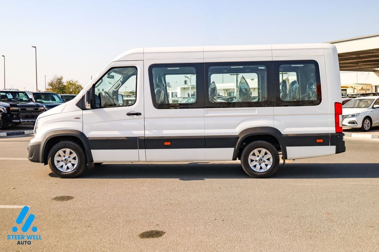 فورس أوربانيا 2026 GCC Specs | 14-Seater | 2.6L Turbo DSL | High Roof | 5 Speed MT | Passenger Van | For Export