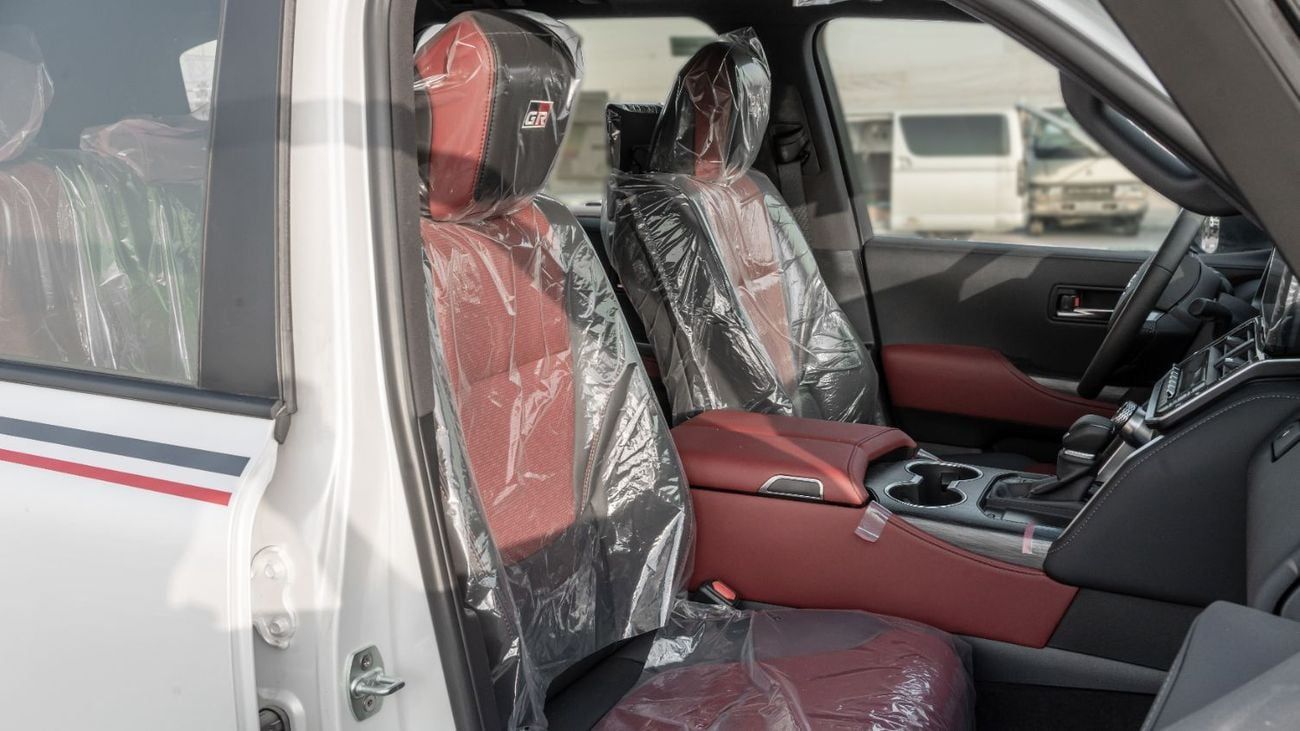 Toyota Land Cruiser GR SPORT 2026 Toyota Land Cruiser GR-Sport 3.5L AT Hybrid (White-Red)