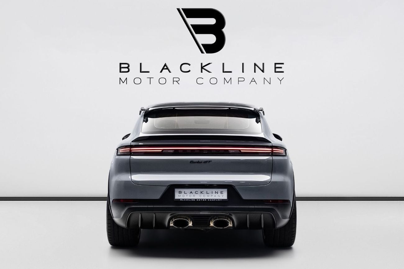 Porsche Cayenne TURBO GT BUY NOW, PAY 2027 | THE BLACKLINE STANDARD | October 2027 Porsche Warranty, GCC