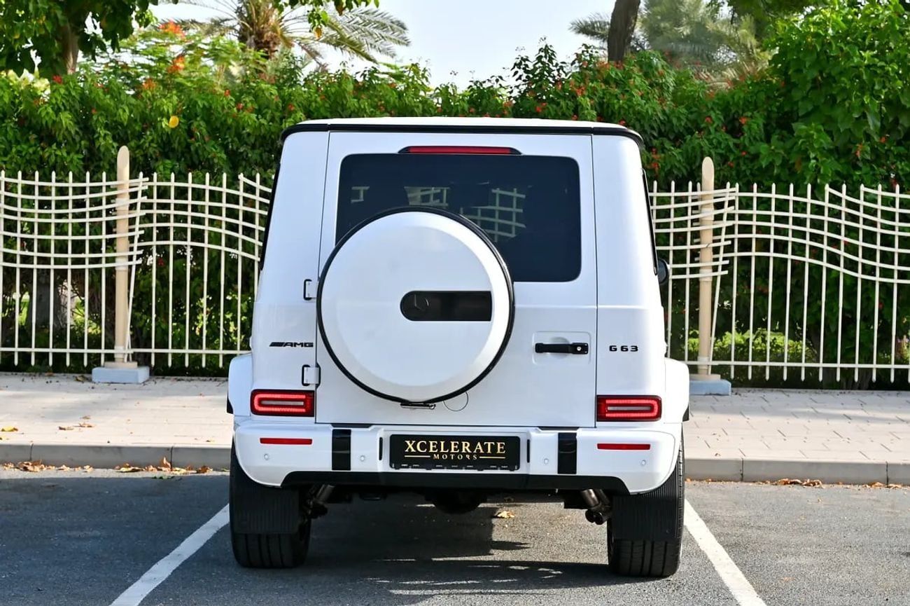 Mercedes Benz G63 AMG G63 AMG Edition 55 | White | 4.0L V8 Biturbo | 577 HP | 14,926 KM