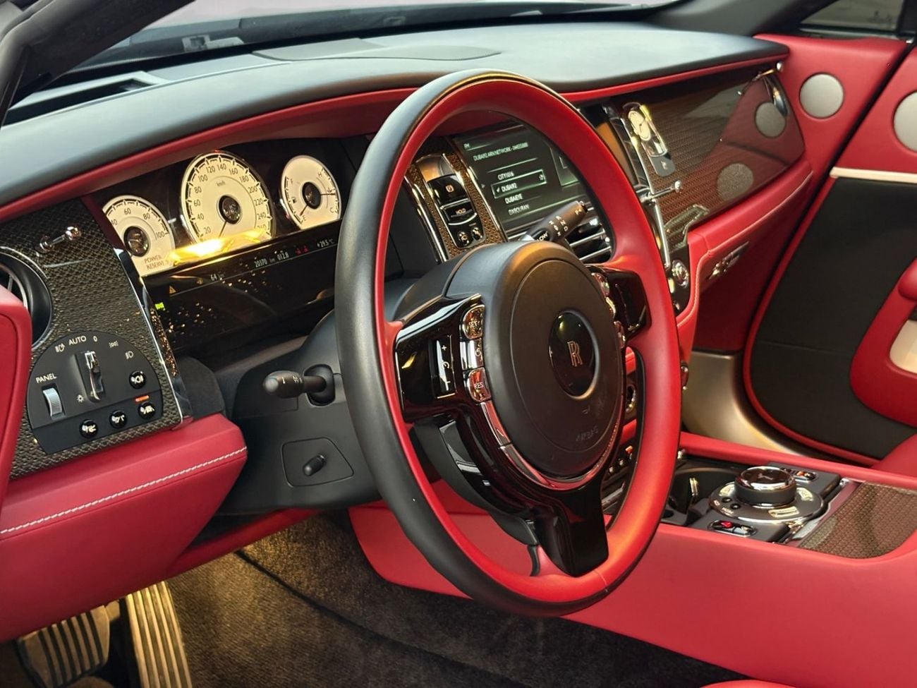 رولز رويس واريث STANDARD AED 21,600 P.M | 0% DOWN PAYMENT | ROLLS-ROYCE WRAITH BLACK BADGE | FULL AGMC SERVICE HISTORY | 2020