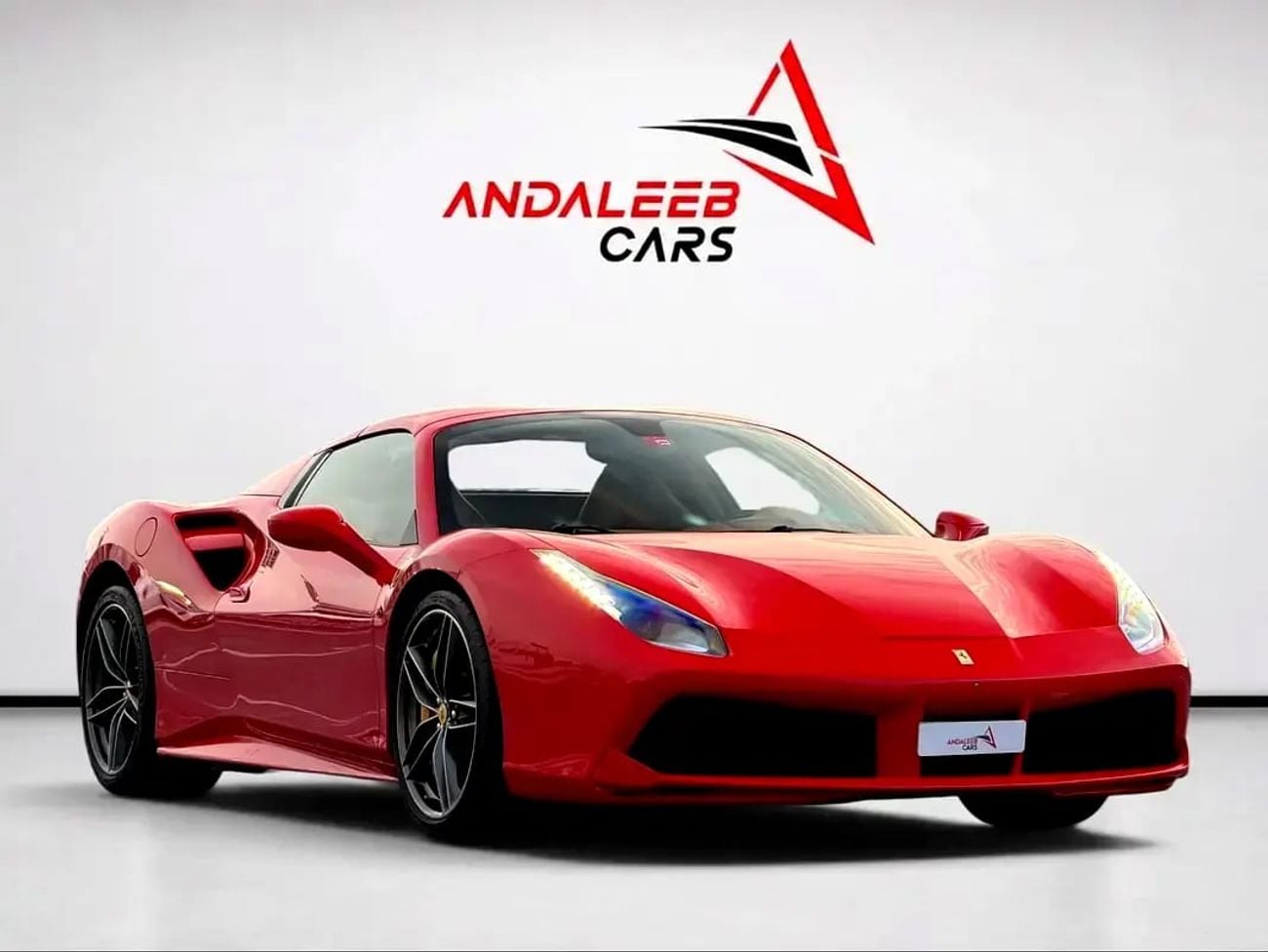Ferrari 488 Spider SPIDER | 670 HP V8 | FULL AL TAYER SERVICE HISTORY | GCC