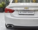Chevrolet Impala LTZ EXCELLENT DEAL for our Chevrolet Impala LTZ ( 2016 Model ) in White Color GCC Specs