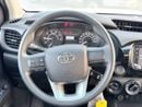 Toyota Hilux DLX 2026 Toyota Hilux 2.4L Diesel 4WD Double Cab Pickup, equipped with a manual transmission. Powered by