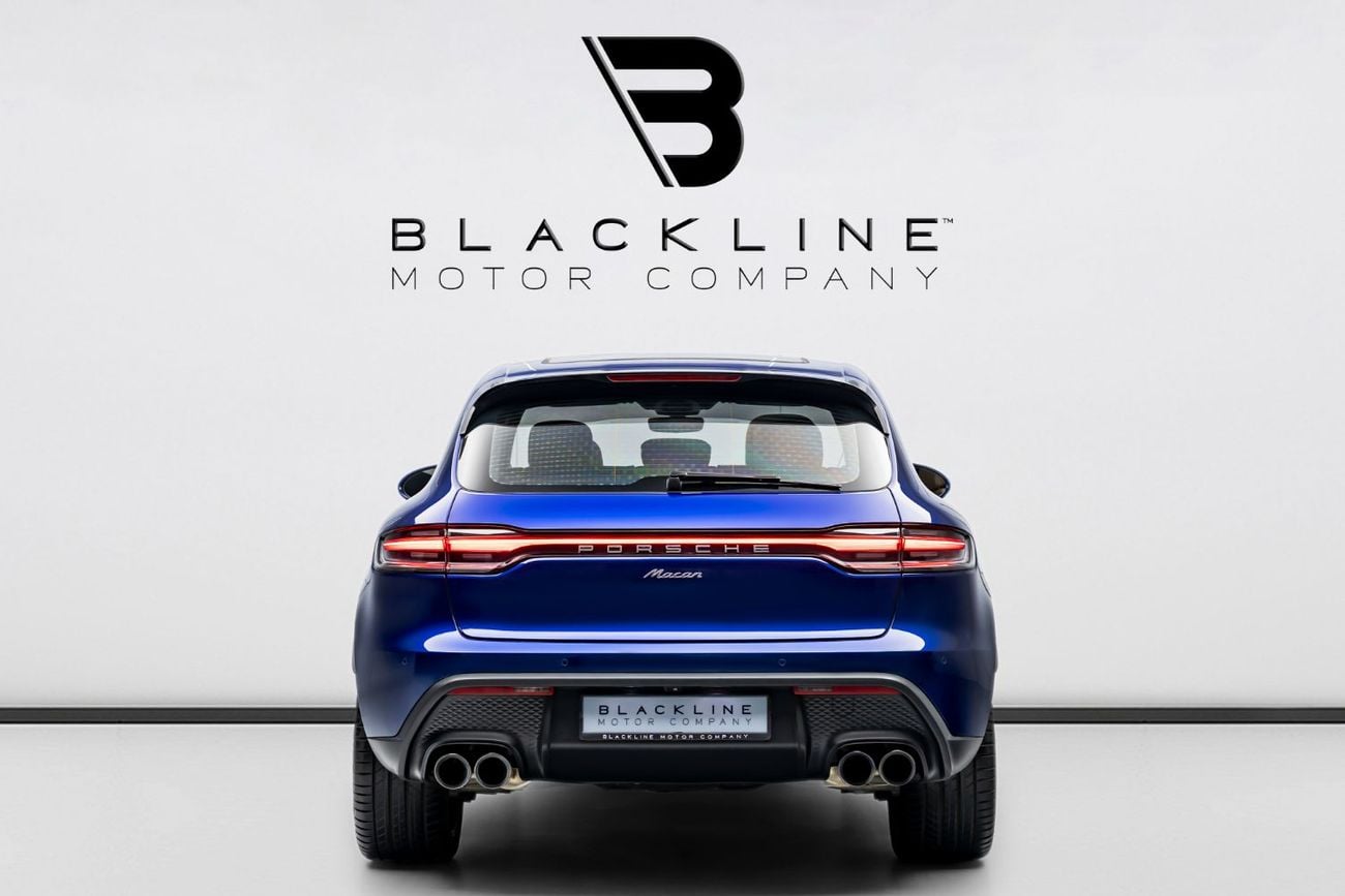 Porsche Macan STANDARD BUY NOW, PAY 2027 | THE BLACKLINE STANDARD | October 2027 Porsche Warranty, Low KMs, GCC