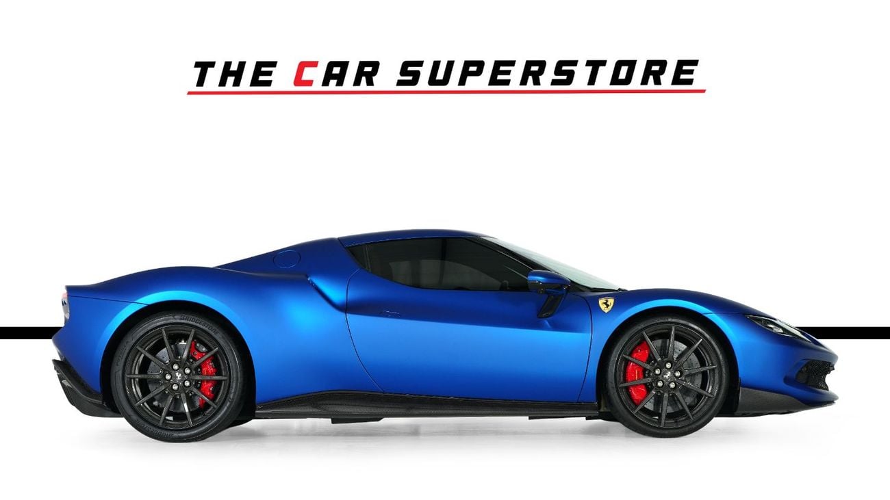 فيراري 296 GTB GTB Assetto Fiorano-GCC-304 Kilometres ONLY-Al Tayer Service Contract