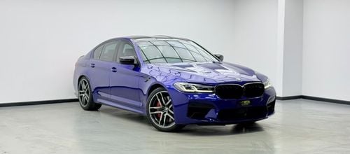 BMW M5 COMPETITION PACK 2021 BMW M5 Competition, Warranty, Full BMW Service History, Fully Loaded, Excellent Condition, GCC