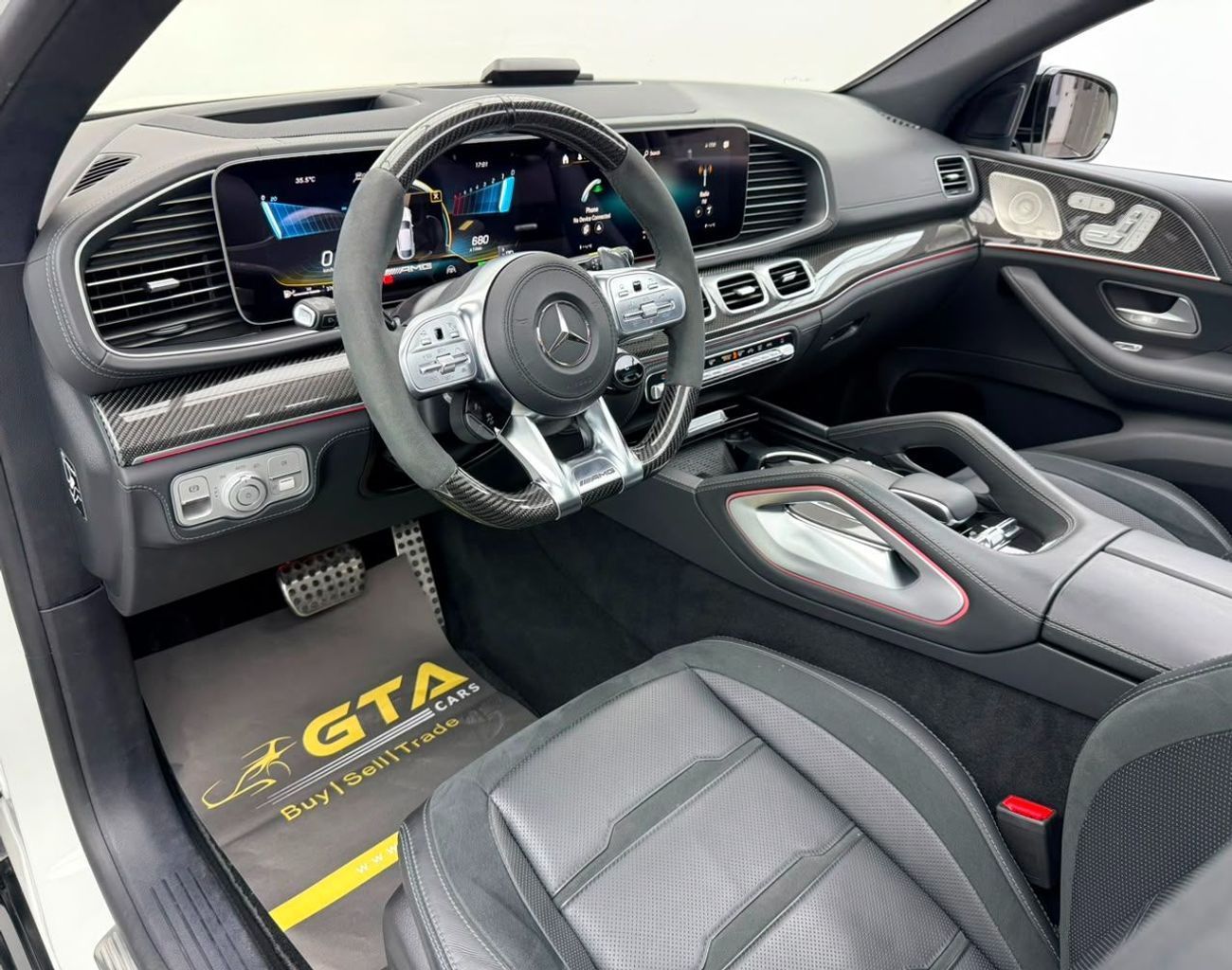 Mercedes Benz GLE 63 AMG S 2021 Mercedes Benz GLE 63 Coupe, Warranty, Carbon Fiber Interior, Fully Loaded, Japanese