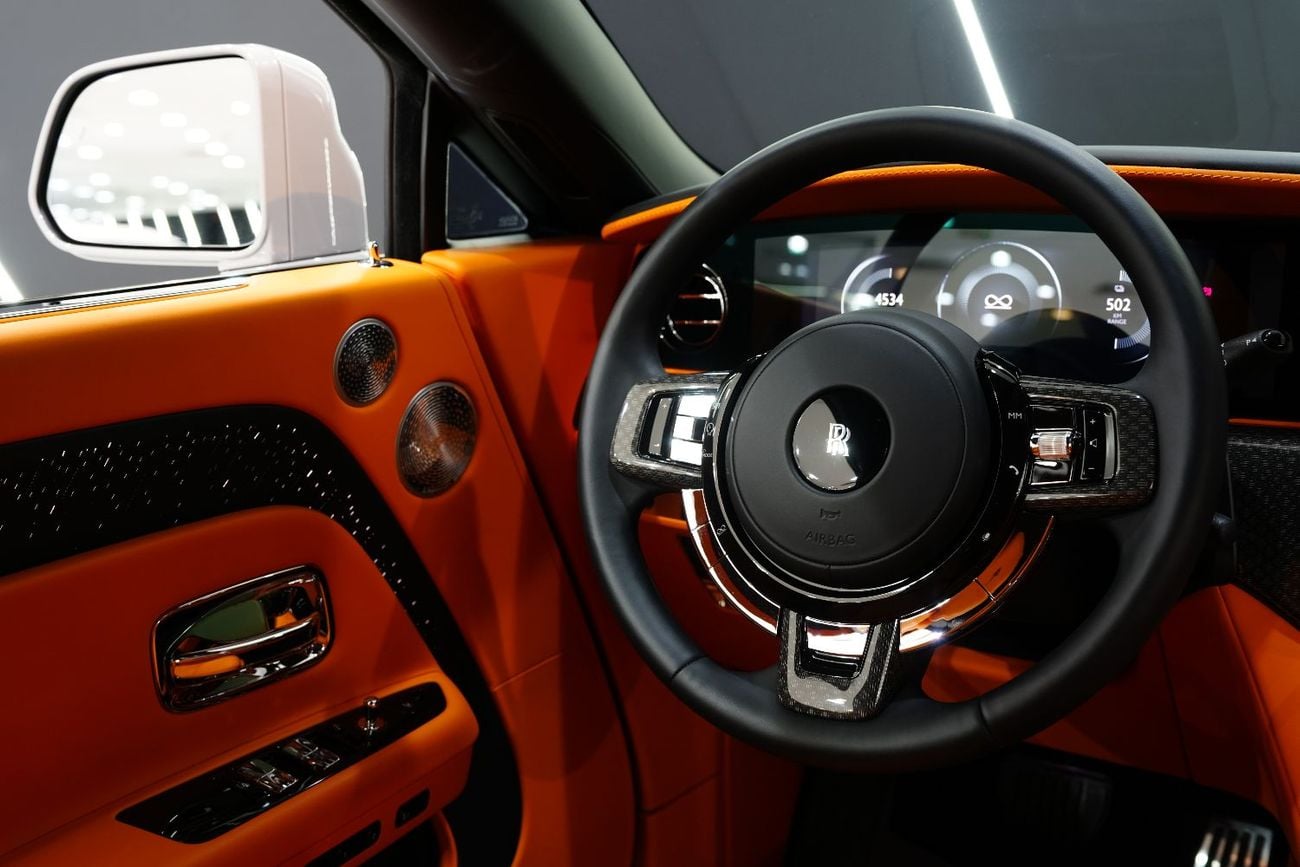 Rolls Royce Spectre Black Badge, Bespoke Audio, Illuminated Fascia, Starlight, Dealer Warr + Serv!!