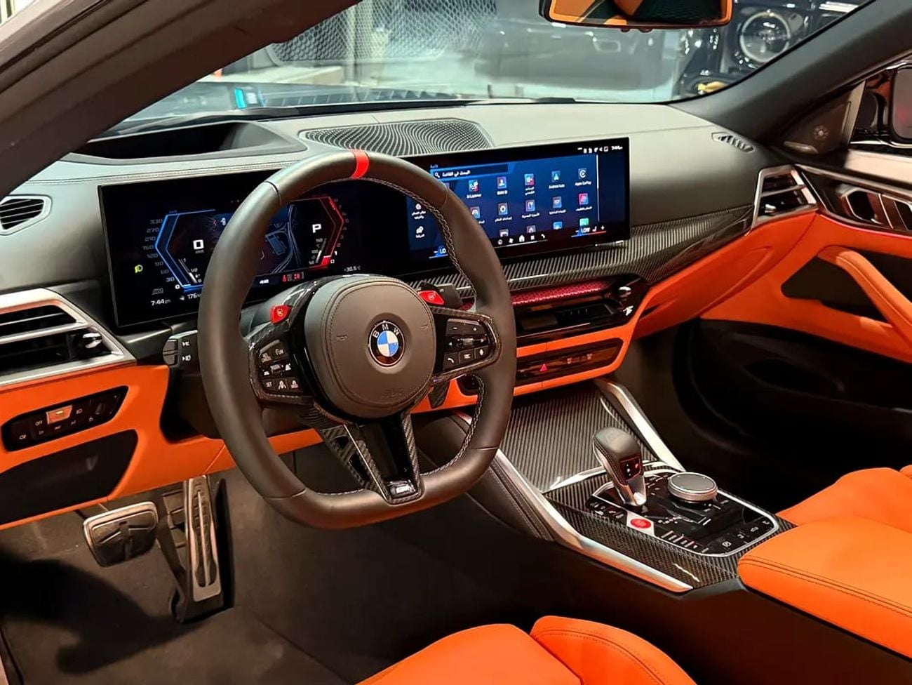 بي أم دبليو M4 COMPETITION M XDRIVE COMPETITION xDRIVE CONVERTIBLE GCC FHS 5 YEARS WARRANTY SERVICE