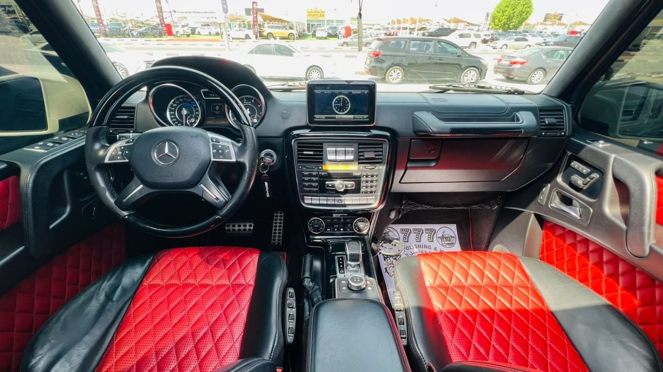مرسيدس بنز G 63 AMG ستاندارد مرسيدس بنز G63 موديل 2014. محرك 5.5 لتر/V8.