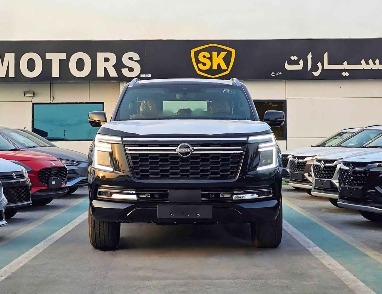 Nissan Patrol NISSAN PATROL SE PLATINUM || FULL OPTION | PETROL AT 3.8L V6 4WD (CODE # NPSEP) PLATINUM BLACK 2026