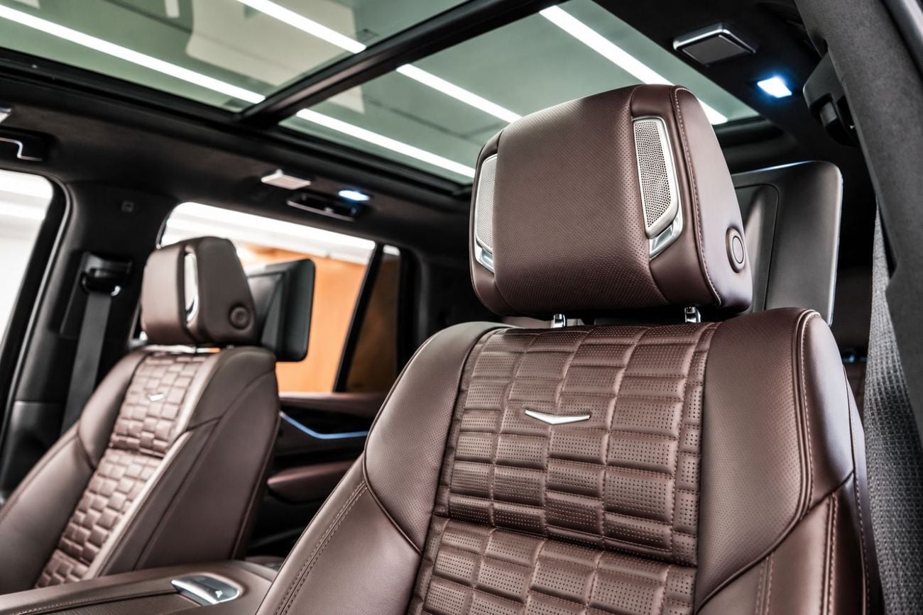كاديلاك إسكالاد V SERIES مواصفات دول مجلس التعاون الخليجي، محرك V8 فائق الشحن، ضمان وخدمة فعالان