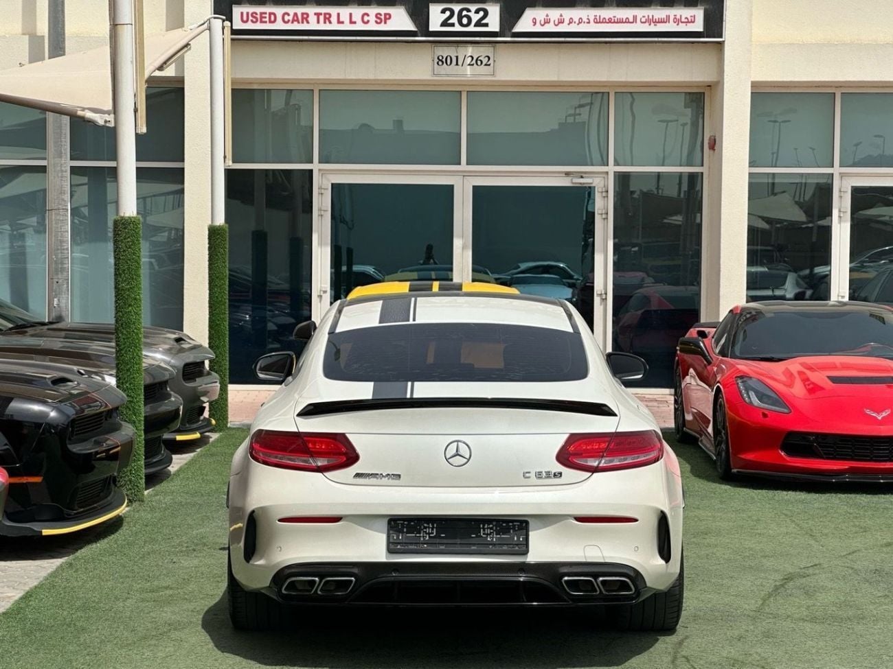 مرسيدس بنز C 63 كوبيه MERCEDES BENZ Gcc 2017 Edition 1 Original paint