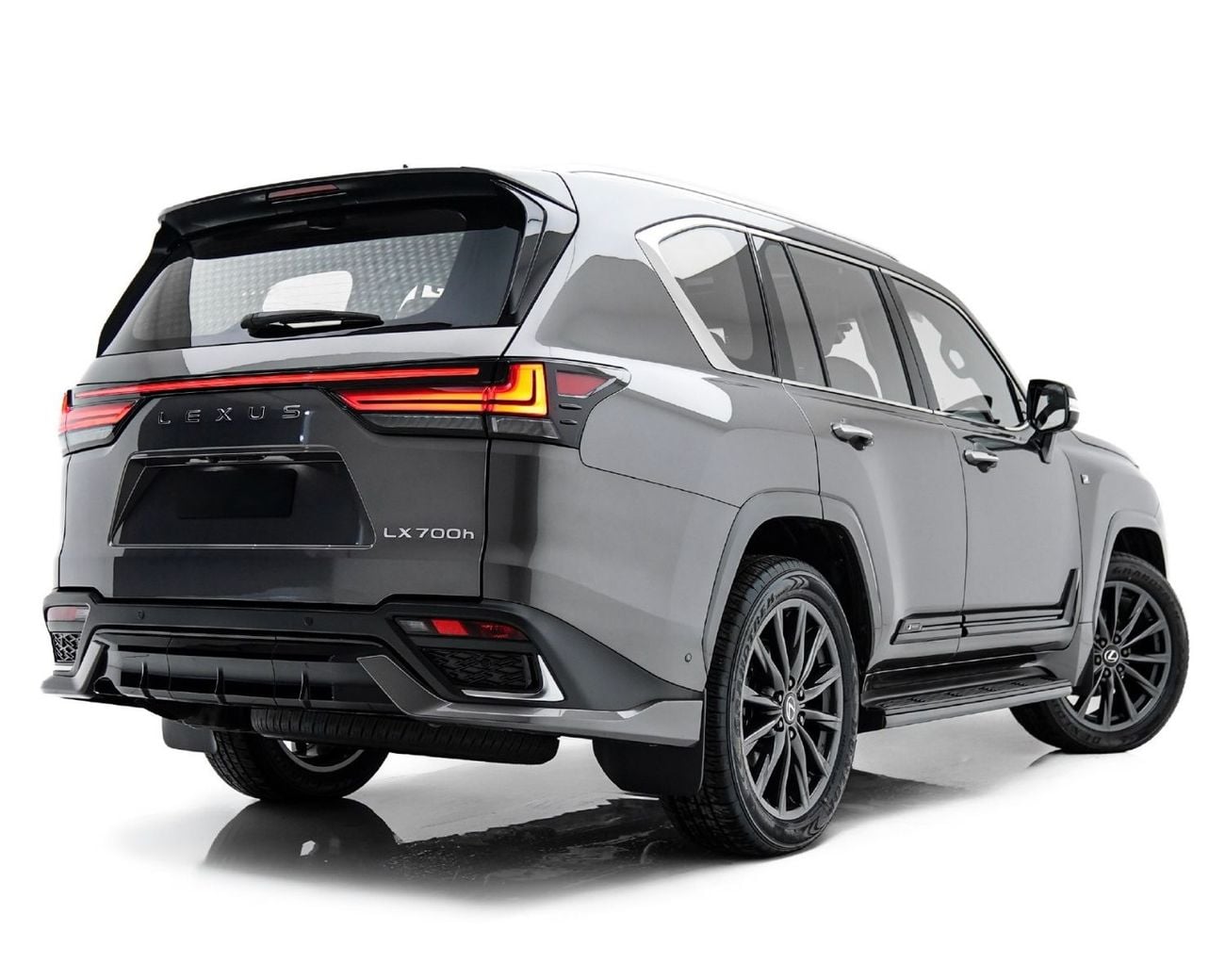 Lexus LX700h F SPORT AUTOPARK - TITANIUM/RED - 2026 - FULL OPTION