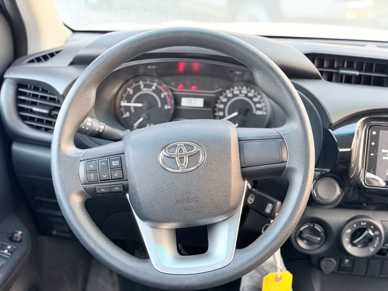 Toyota Hilux DLX 2026 Toyota Hilux 2.4L Diesel 4WD Double Cab Pickup, equipped with a manual transmission. Powered by