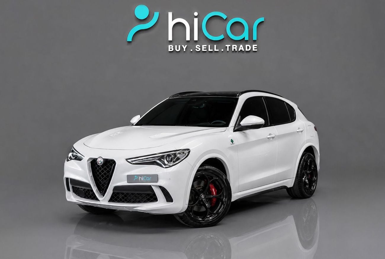 Alfa Romeo Stelvio QUADRIFOGLIO AED 2,874 P.M • 0% Downpayment • Alfa Romeo Stelvio Quadrifoglio • 1 Year Warranty