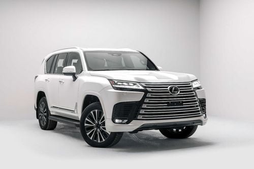 Lexus LX 500 D 3.3L Diesel - Sonic Quartz Inside Crimson | Export Only