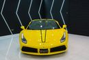 Ferrari 488 Spider STANDARD Carbon Fiber Pack, Passenger Display, JBL Audio, GCC Specs!!