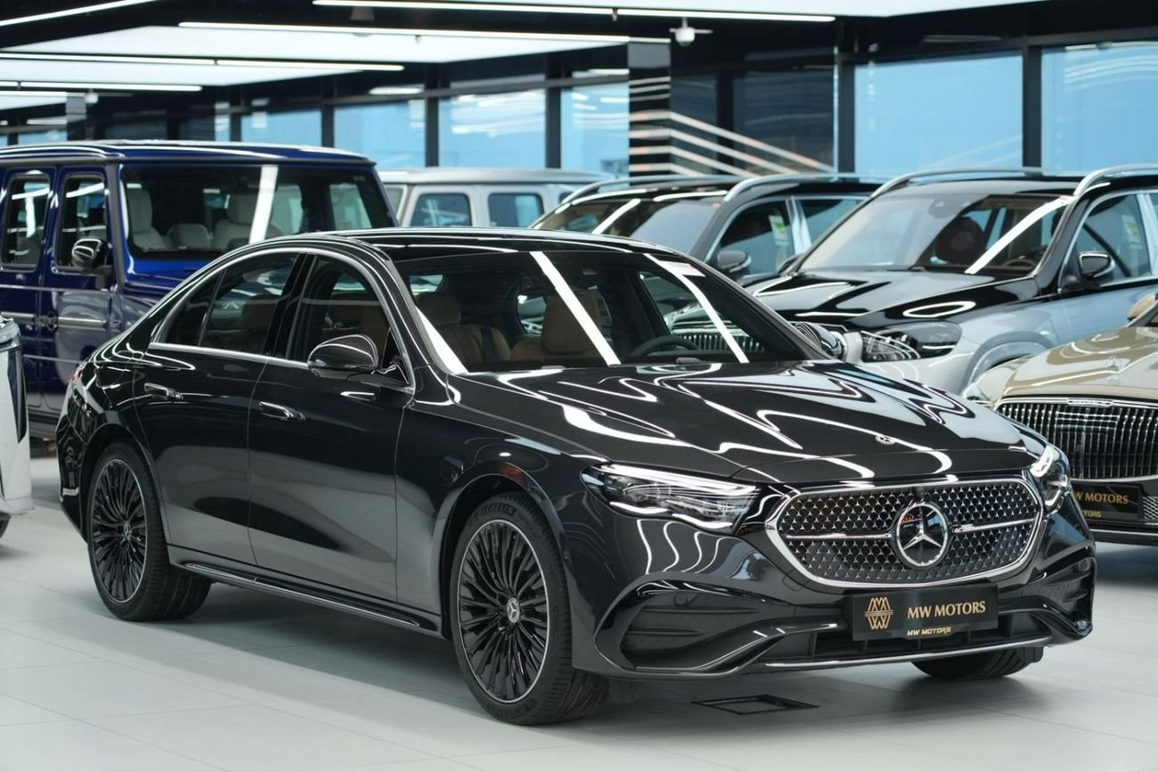 مرسيدس بنز E200 Summer Offer | E 200 | GCC 0km | Agency Warranty | AMG Sports Package