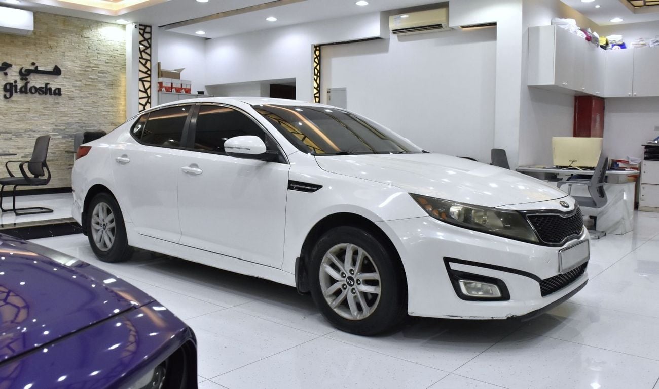 Kia Optima EXCELLENT DEAL for our KIA Optima ( 2014 Model ) in White Color GCC Specs