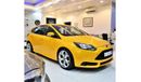 Ford Focus ORIGINAL PAINT ( صبغ وكاله ) Ford Focus ST 2014 Model! GCC Specs