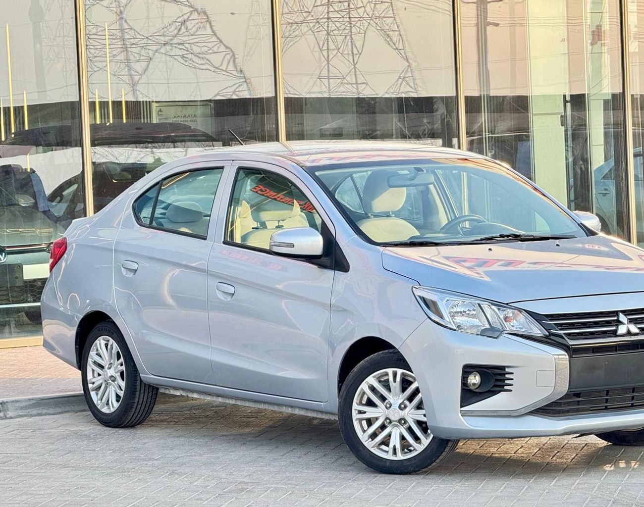 Mitsubishi Attrage GLX MID GLX MEDIUM LINE TRIM, 1.2L, GCC, ACCIDENT FREE, (365/-MONTHLY)