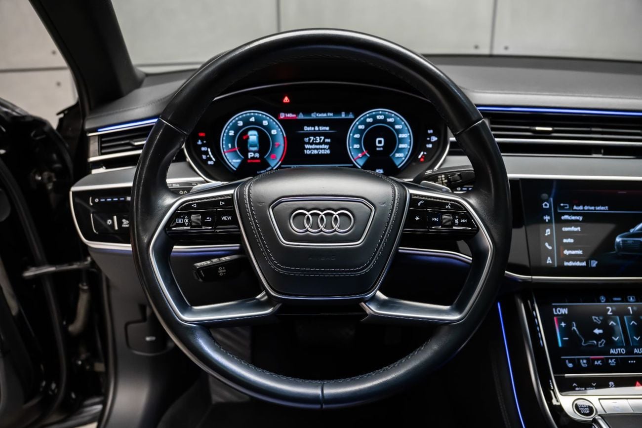 Audi A8 L 55 TFSI HIGH SPEC Audi A8 L 55 TFSI Quattro | GCC Specs | Agency Warranty & Service