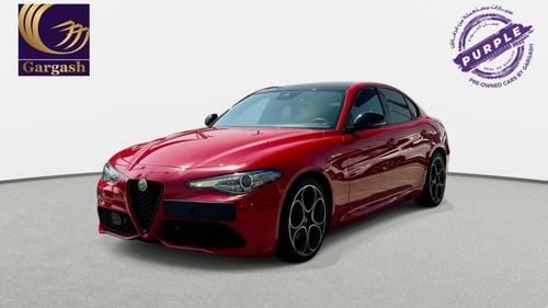 Alfa Romeo Giulia VELOCE | 2022 | Special Offer | 18-30 Sep | Gargash Warranty & Service | Free insurance | Finance from 0.9