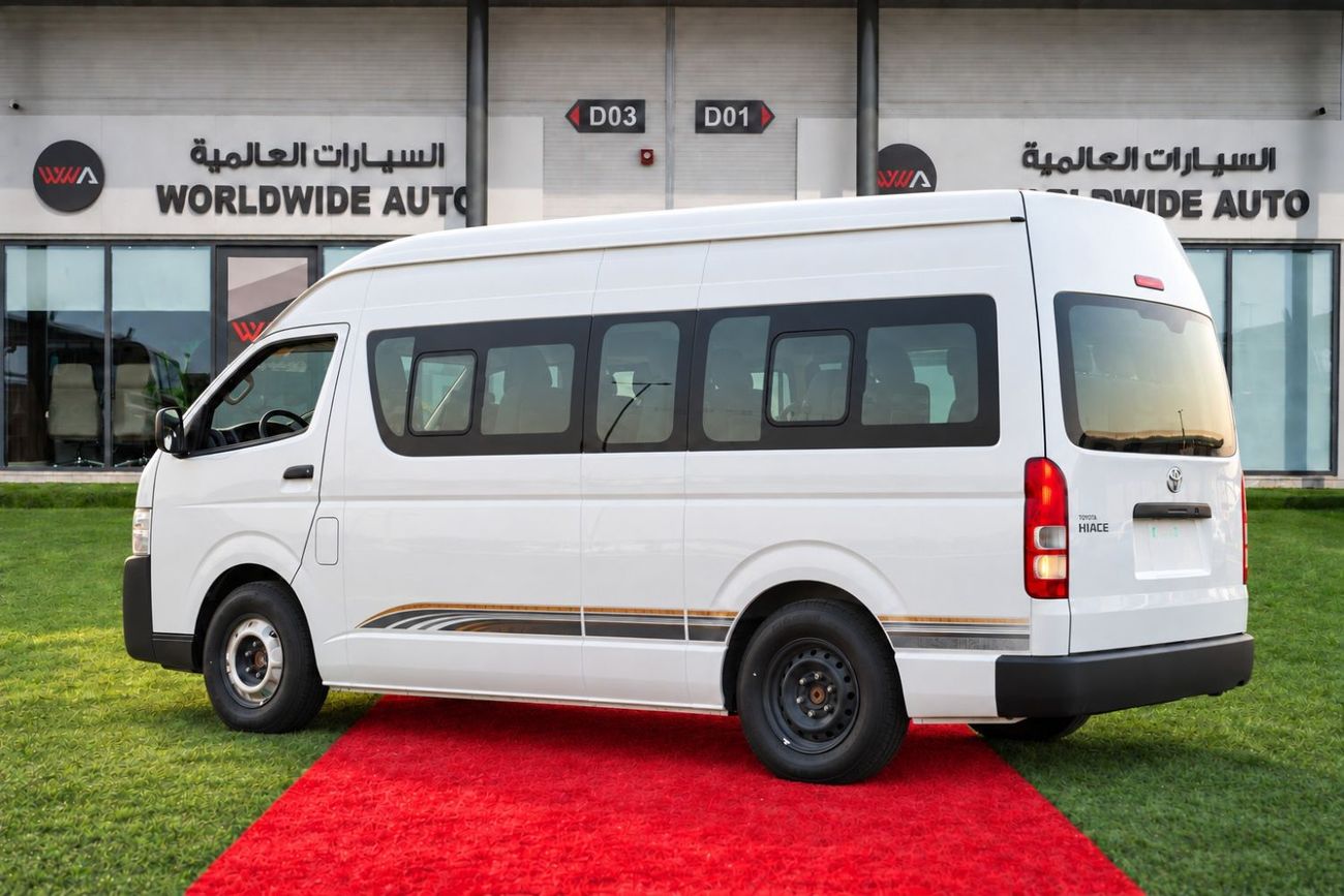 تويوتا هاياس STD 2.7 PETROL V4 REAR WHEEL DRIVE 5 DOOR 13 SEATERS