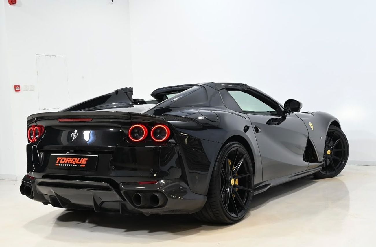 فيراري 812 GTS GTS فيراري 812 GTS موديل 2021، سجل صيانة كامل (الطاير)، طلاء أصلي، طبقة حماية كاملة، ملكية نظيفة