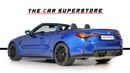 BMW M4 COMPETITION 3.0L X-Drive Convertible-Special Color-Shadow Line Exterior Look