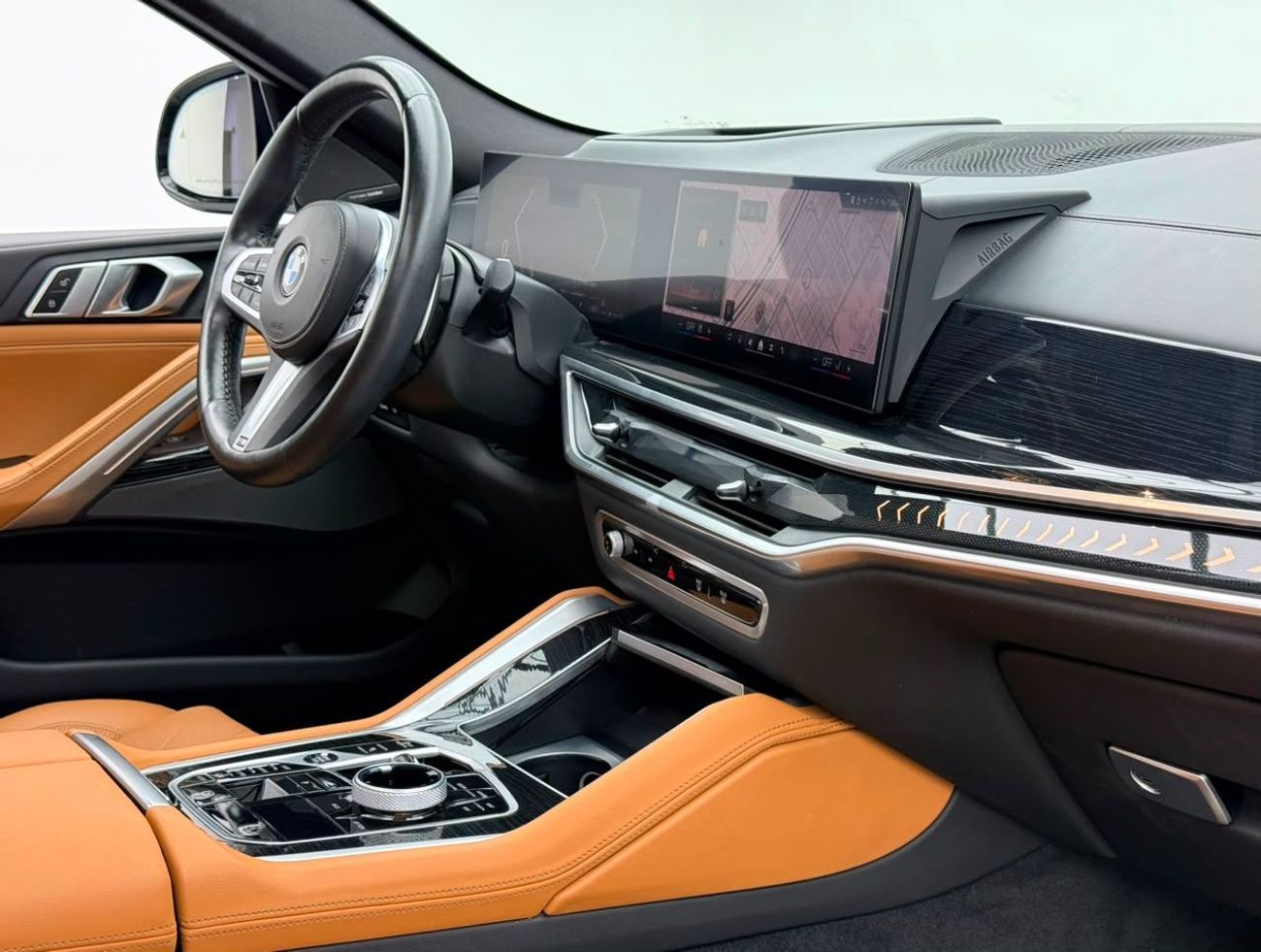 BMW X6 XDRIVE40I M SPORT 2024 BMW X6, BMW Warranty+Service Contract+Full Service History, GCC Specs.