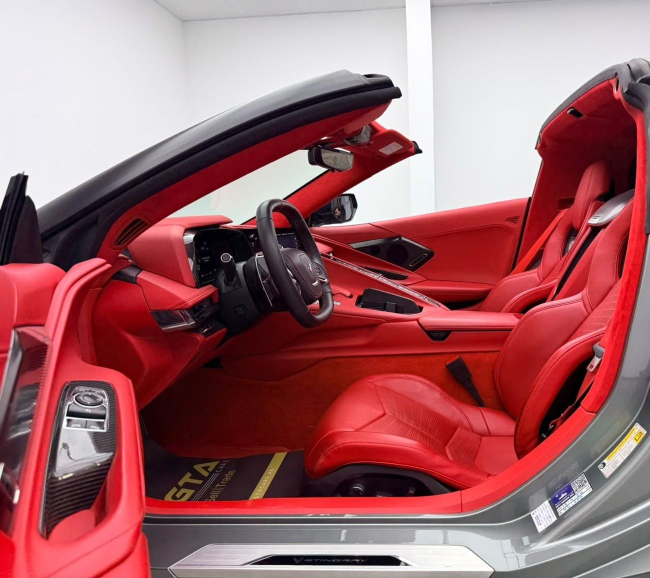 Chevrolet Corvette STINGRAY 3LT 70TH ANNIV 2023 Chevrolet Corvette C8 3LT 70th Anniversary Edition, Full Chevrolet Service History, GCC