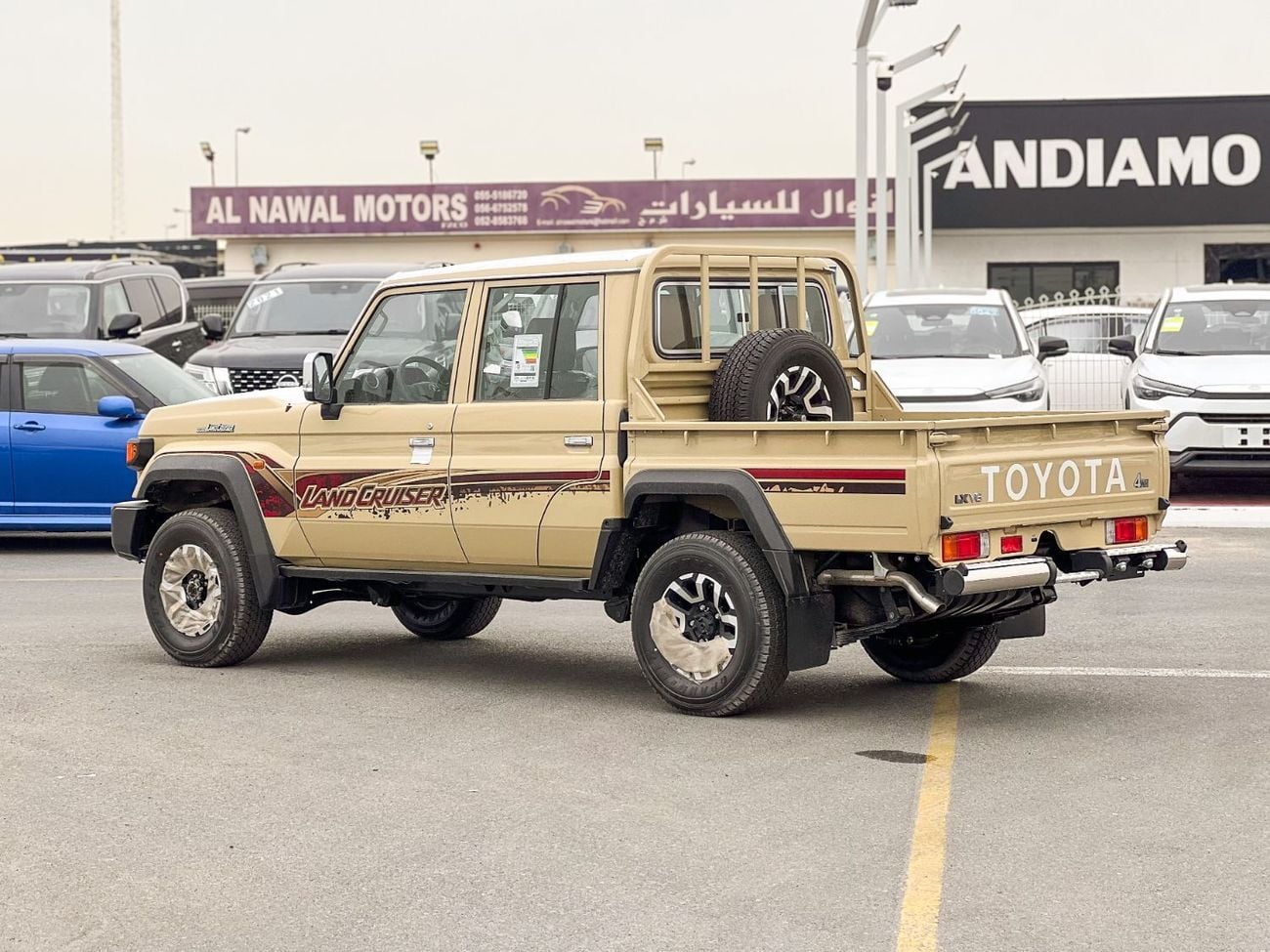 تويوتا لاند كروزر بيك آب EXPORT ONLY - FULL OPTION 4.0L PETROL (OMANI)
