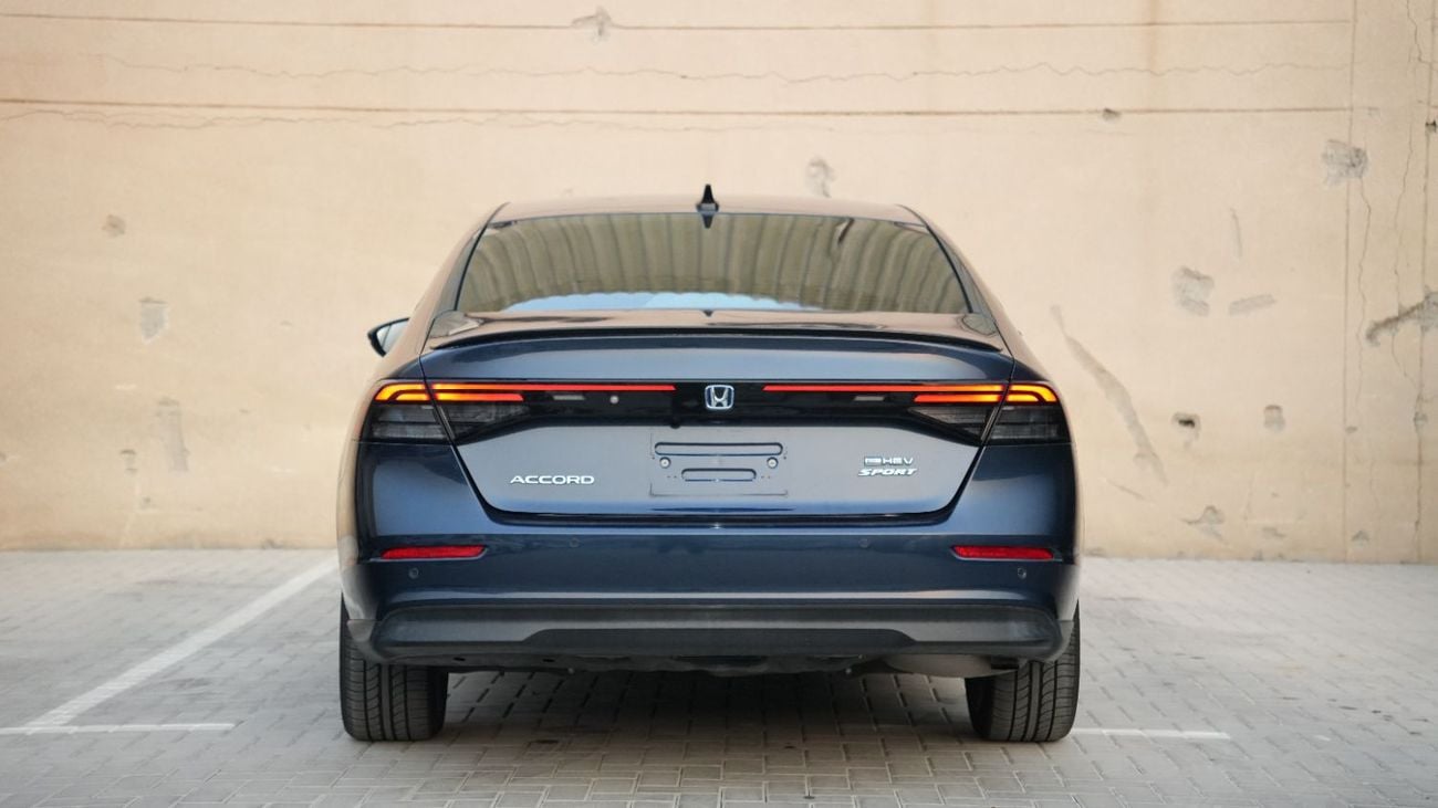 Honda Accord HEV SPORT 2.0L | Agency warranty | Full Service History | GCC | Zero DP Support
