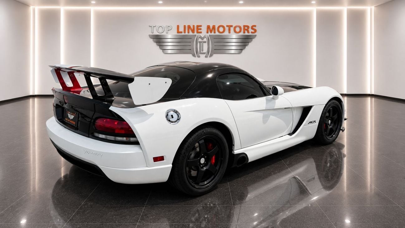 Dodge Viper STR10 ACR ACR V10 FULL SERVICE HISTORY with AL-FUTTAIM DEALER