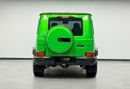 Mercedes Benz G63 AMG STANDARD 2022 Mercedes Benz G63 AMG G Manufaktur, MB Warranty + Service Pack, Carbon Fiber Interior, GCC