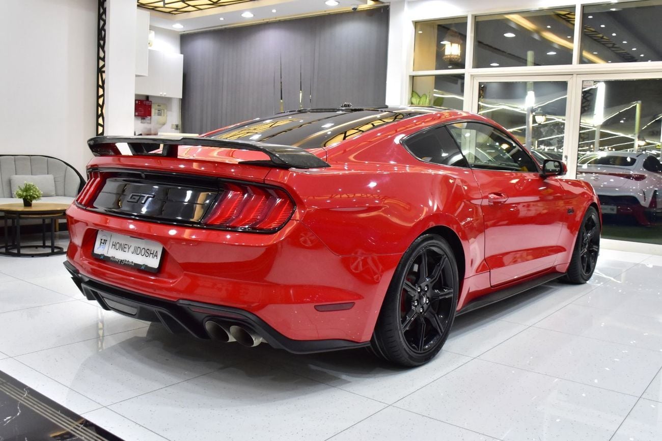 Ford Mustang GT PREMIUM EXCELLENT DEAL for our Ford Mustang GT 5.0 ( 2019 Model ) in Red Color American Specs