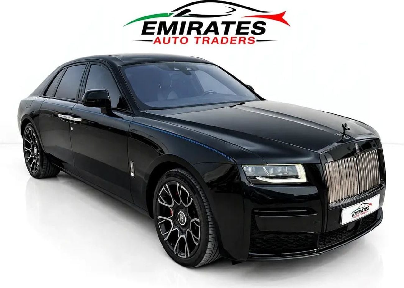 Rolls Royce Ghost BLACK BADGE Black Edition
