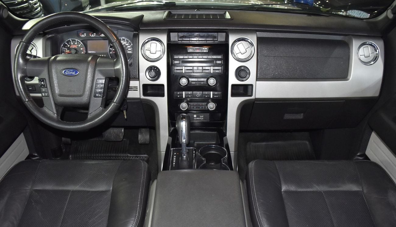 Ford F-150 FX4 SUPER CAB BLACK ALY EXCELLENT DEAL for our Ford F150 FX4 ( 2012 Model ) in White Color GCC Specs